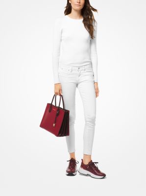 Michael Kors Mercer Leather Convertible Tote - Macy's