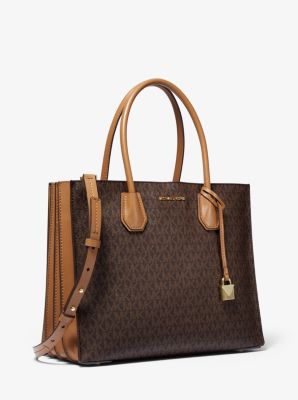 michael kors bag with big mk logo