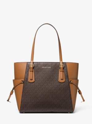 voyager small logo tote bag