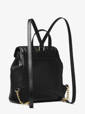 Michael kors whitney clearance quilted backpack