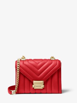 michael kors whitney mini leather satchel