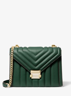 michael kors whitney bag green