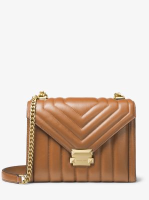 Michael kors whitney small quilted leather convertible shoulder bag sale