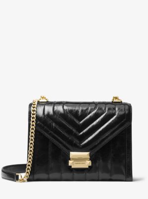 Whitney Large Quilted Leather Convertible Shoulder Bag | Michael Kors