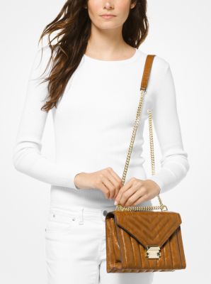 Whitney Large Quilted Leather Convertible Shoulder Bag Michael Kors