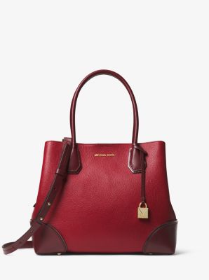 Michael kors mercer gallery medium leather satchel sale