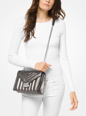 Michael kors best sale quilted whitney bag