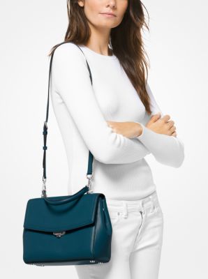 Ava Medium Saffiano Leather Satchel