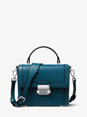 teal handbag