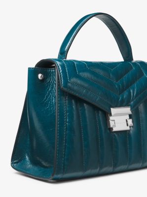 Whitney quilted leather clearance satchel