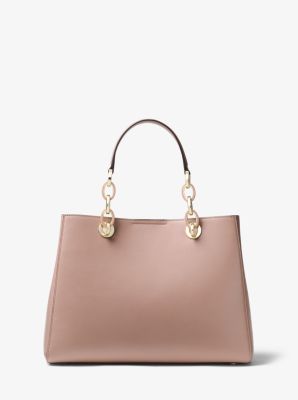 Cynthia medium deals leather satchel