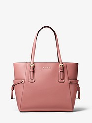 Voyager Crossgrain Leather Tote - ROSE - 30F8TV6T4L