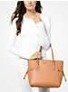Voyager Small Crossgrain Leather Tote Bag image number 2