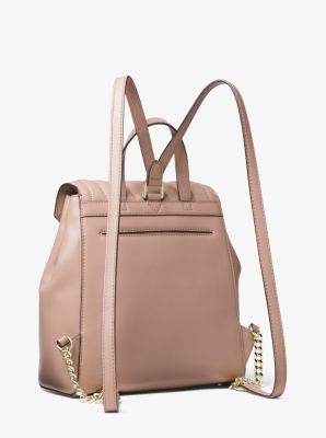 Michael kors whitney clearance quilted backpack