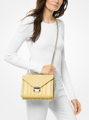 Whitney Large Quilted Leather Convertible Shoulder Bag