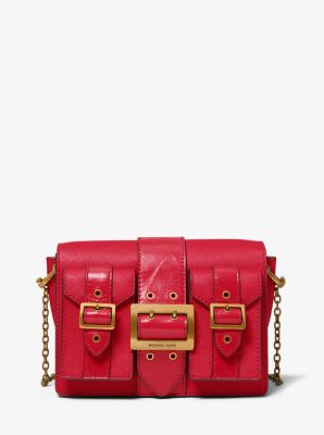 Hayden Medium Saffiano Leather Messenger Bag | Michael Kors