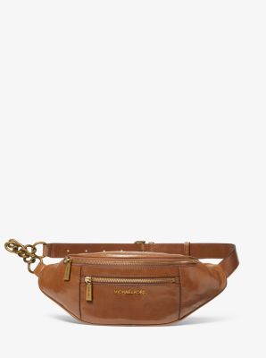 Michael kors medium on sale leather belt bag