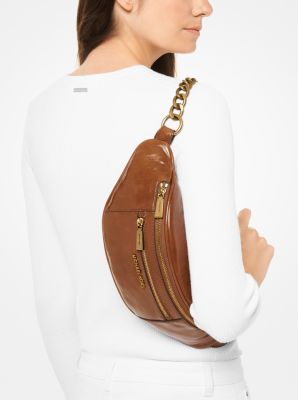 Medium Crinkled Calf Leather Belt Bag image number 3