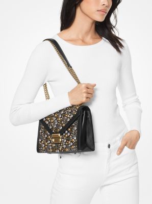 Michael kors best sale whitney embellished bag