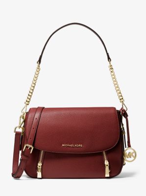 michael kors shoulder bag red