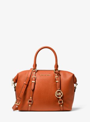 michael kors bedford backpack orange