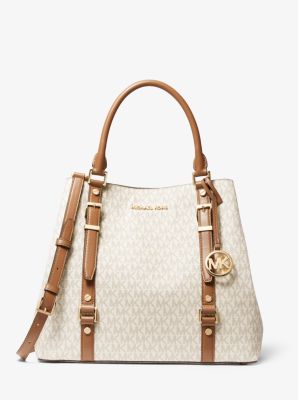 michael kors bedford tote silver