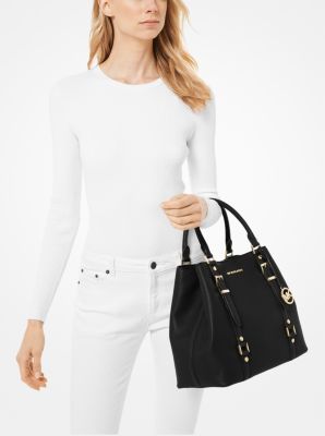 Michael Kors textured leather BEDFORD LEGACY Tote bag with removable  shoulder strap women - Glamood Outlet