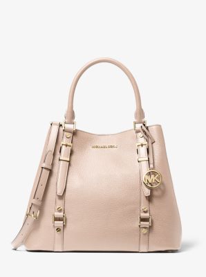 michael kors brown leather tote