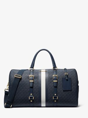 Bedford Travel Extra-Large Logo Stripe Weekender Bag | Michael Kors