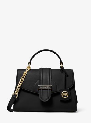 Michael michael kors bleecker top sales handle satchel