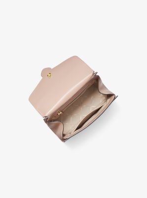 Henkeltasche Bleecker Small aus quer genarbtem Leder mit Nieten image number 1