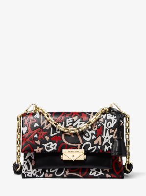 Michael kors hot sale graffiti purse