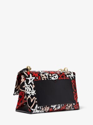 Graffiti michael kors online purse