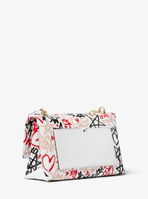 Cece Medium Qixi Graffiti Shoulder Bag