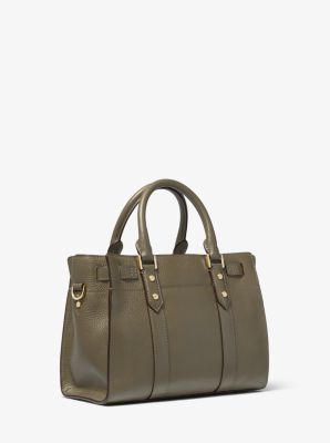 Nouveau Hamilton Small Pebbled Leather Satchel Michael Kors Canada