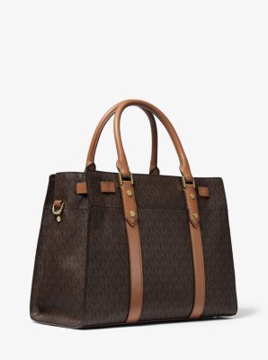 Nouveau hamilton large quilted leather sale satchel