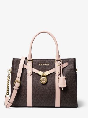 michael kors hamilton bag brown