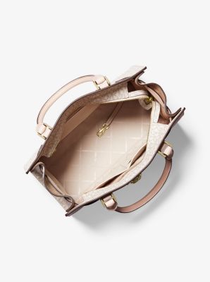 hamilton large leather satchel