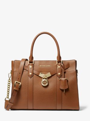 hamilton large leather satchel