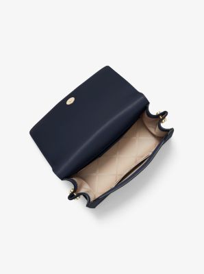 Hayden Medium Studded Saffiano Leather Messenger Bag Michael Kors