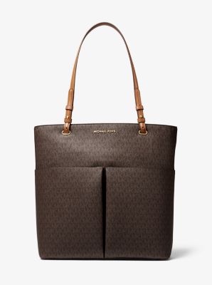 Michael kors bedford clearance pebble leather pocket tote