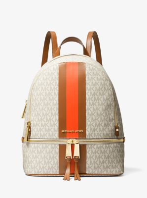 Michael michael kors outlet rhea medium logo backpack