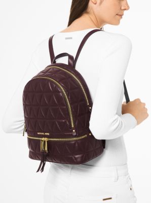 michael kors backpack quilted