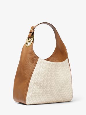 MK fulton large shoulder tote best sale