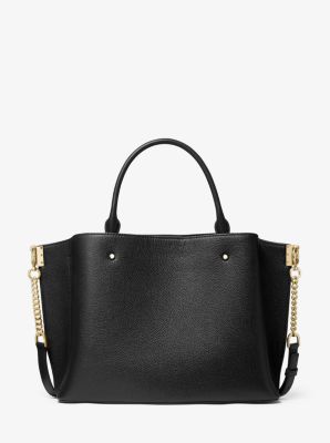 Michael kors arielle large pebbled store leather satchel