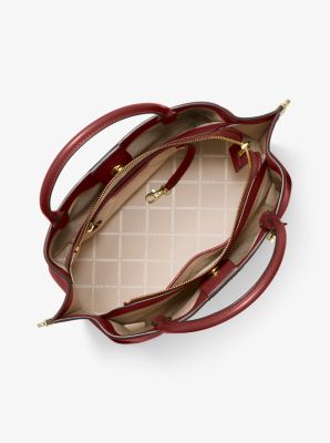 Henkeltasche Arielle Large aus gekrispeltem Leder image number 1