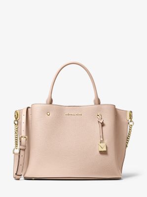 Arielle Large Pebbled Leather Satchel | Michael Kors