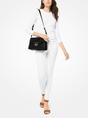 Jessie Large Pebbled Leather Shoulder Bag | Michael Kors Canada