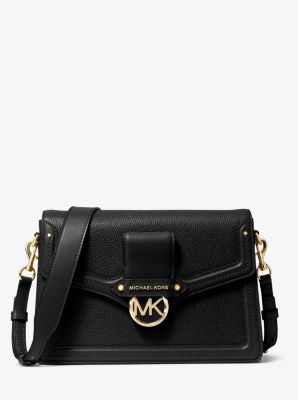 Jessie Large Pebbled Leather Shoulder Bag | Michael Kors