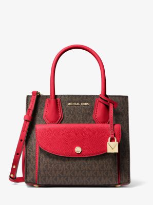 Michael Michael Kors Mercer Medium Leather Tote Bag